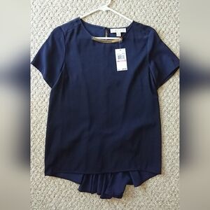 Michael Michael Kors Navy Blue Blouse SIZE 2